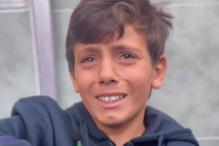 Gazzeli çocuk Nemir: "Büyüyünce onların benim başımı ezdikleri gibi ben de onların başlarını ezeceğim"