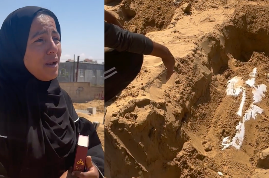 Gazzeli kadının şehit olan ailesine yürek yakan mesajı: "Rüyama girin"