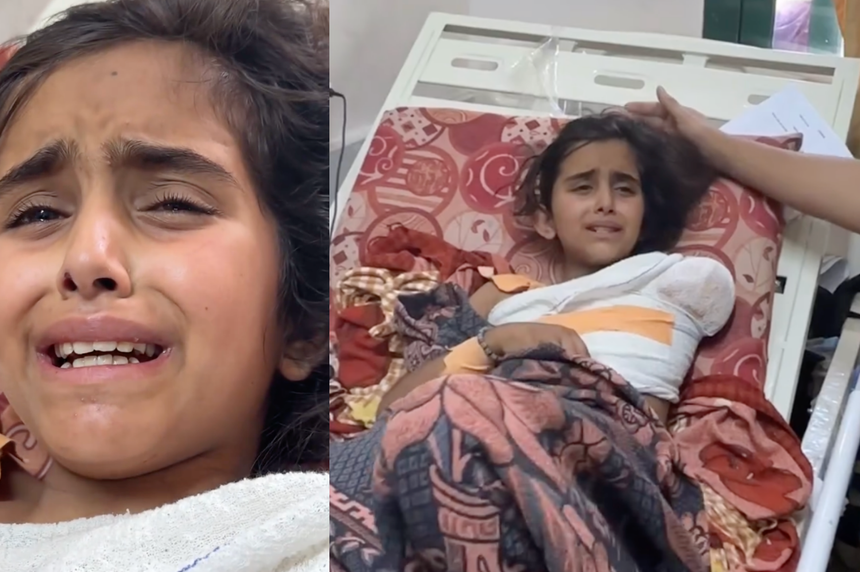 Gazzeli kız çocuğu Sümeyye: "Yerde kopmuş kolumu gördüm!"