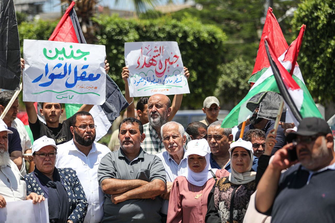 AA-20230703-31580164-31580156-GAZZEDEN_ISRAILIN_SALDIRI_DUZENLEDIGI_CENINE_DESTEK_GOSTERISI